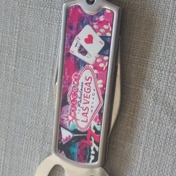 4/$15 Welcome to Fabulous Las Vegas Nevada Sign  Souvenir Multi Tool KeyRing - Picture 3 of 6